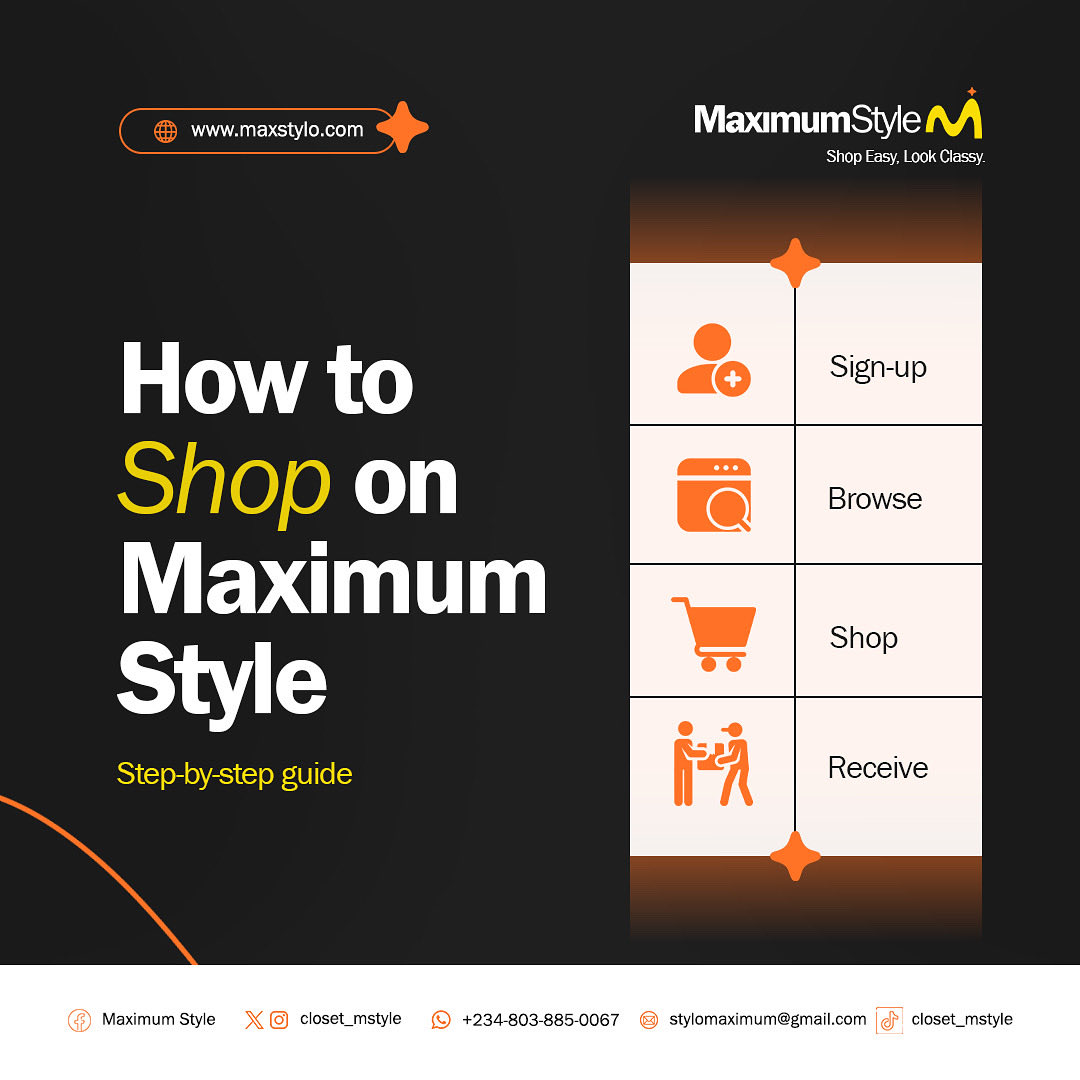 closet_mstyle's tweet image. Signup➡️Browse➡️Shop➡️Receive 🛍️

Seamless shopping on maximum style. 

Hurry now to Maximum Style and choose any product of your choice at an affordable price.

🛍️Shop at maxstylo.com 
📲Contact us 08038850067

#MaximumStyle #shopeasy #FashionDeals #thursday  #beauty