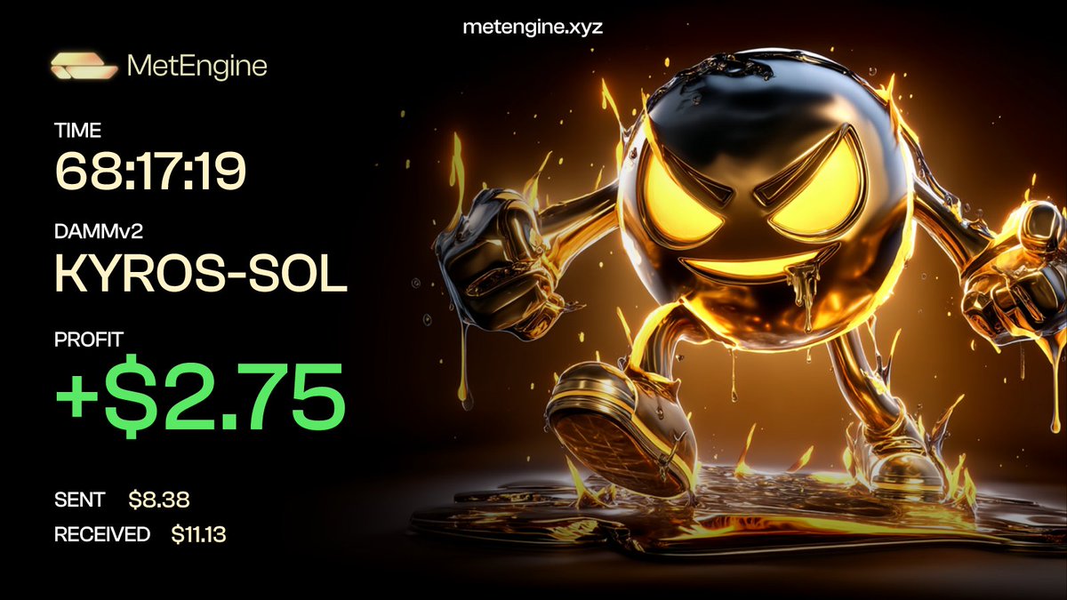 Not much but honest work also my first time to enter in LPs mode. But it was a pleasant experience with the <a href="/met_engine/">MetEngine</a> machine... with a single click I was able to open a DAMMV2 pool in less than 5 seconds. also thank to <a href="/0xSarthak13/">sarthak</a>