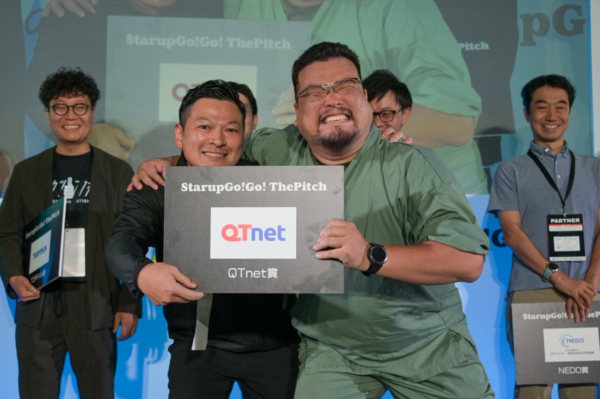 StartupGoGo's tweet photo. \#StartupGoGo 2025 結果報告🎉/
今年も多くのスタートアップが熱いピッチを披露してくれました!
ファイナルの優勝は、mizuhachi株式会社🎊
そして各企業賞も多彩な顔ぶれに👏
審査員・協賛企業・観覧いただいた皆さま、本当にありがとうございました!
🎥ピッチ動画を順次公開予定!
登壇企業の挑戦をぜひチェックしてください👇
