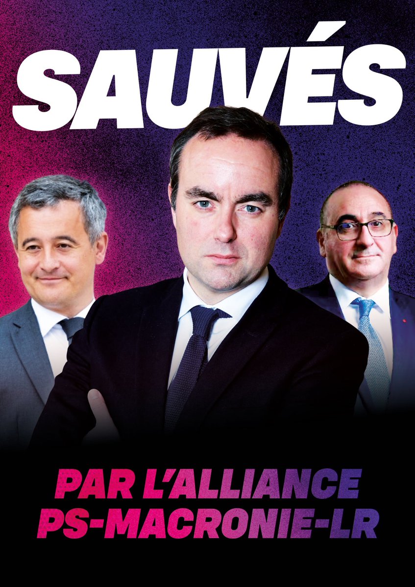 Ce matin, c’était la #censure ou la compromission.

Le direction du PS a choisi la compromission, contre même l’avis de leurs propres militants. Ainsi, elle sauve le gouvernement Lecornu et son budget antisocial.

Les conséquences seront dramatiques pour : 

- Les étudiants, dont