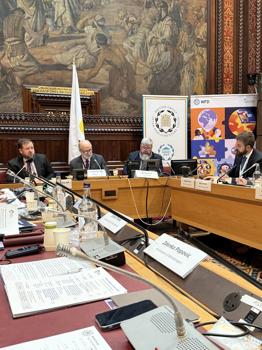 Discussion on the current challenges and political/security/economic perspective of the Western Balkans underway in the House of Lords. Very encouraged to hear that the UK government stands side by side with the EU in support to our region’s European future.
