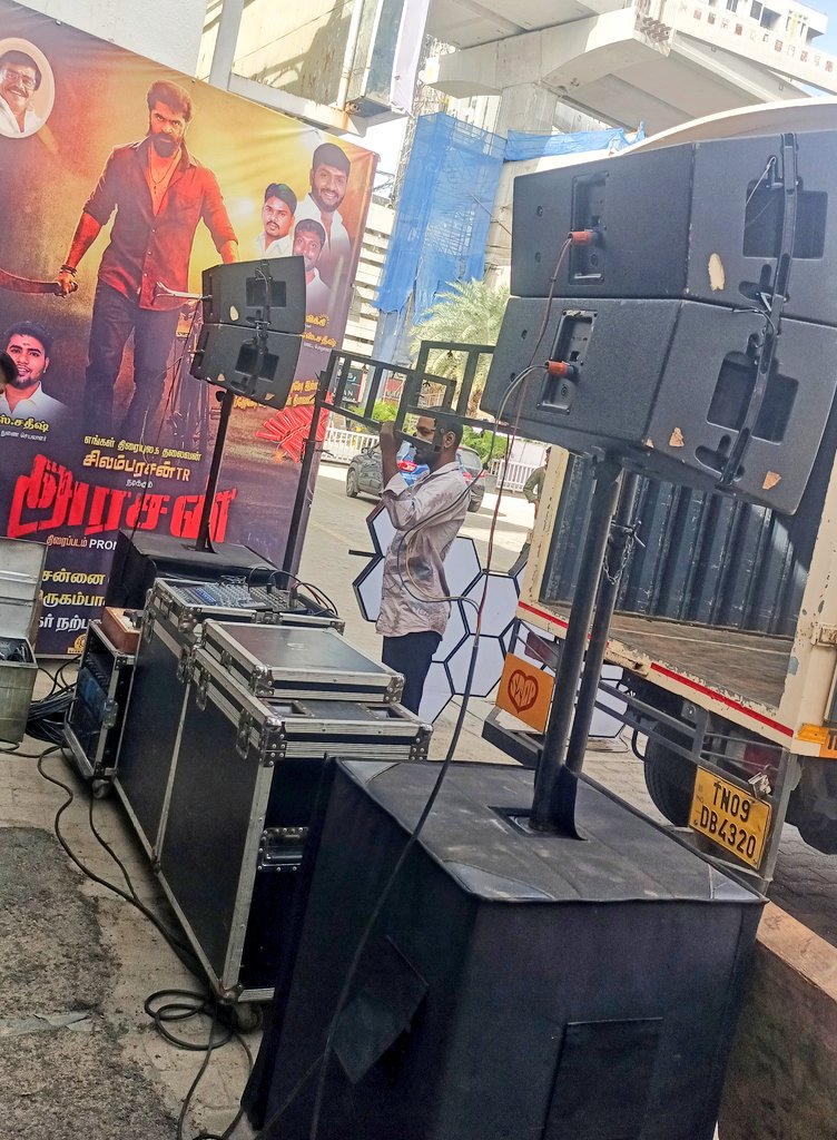 TesingVasu's tweet photo. Work is going on with full swing 🧨🐦‍🔥
#ARASANPromo #SilambarasanTR 
@kamala_cinemas 🧨🐦‍🔥
@SilambarasanTR_ 🐦‍🔥🐦‍🔥🩸 https://t.co/AxGaZR05nM