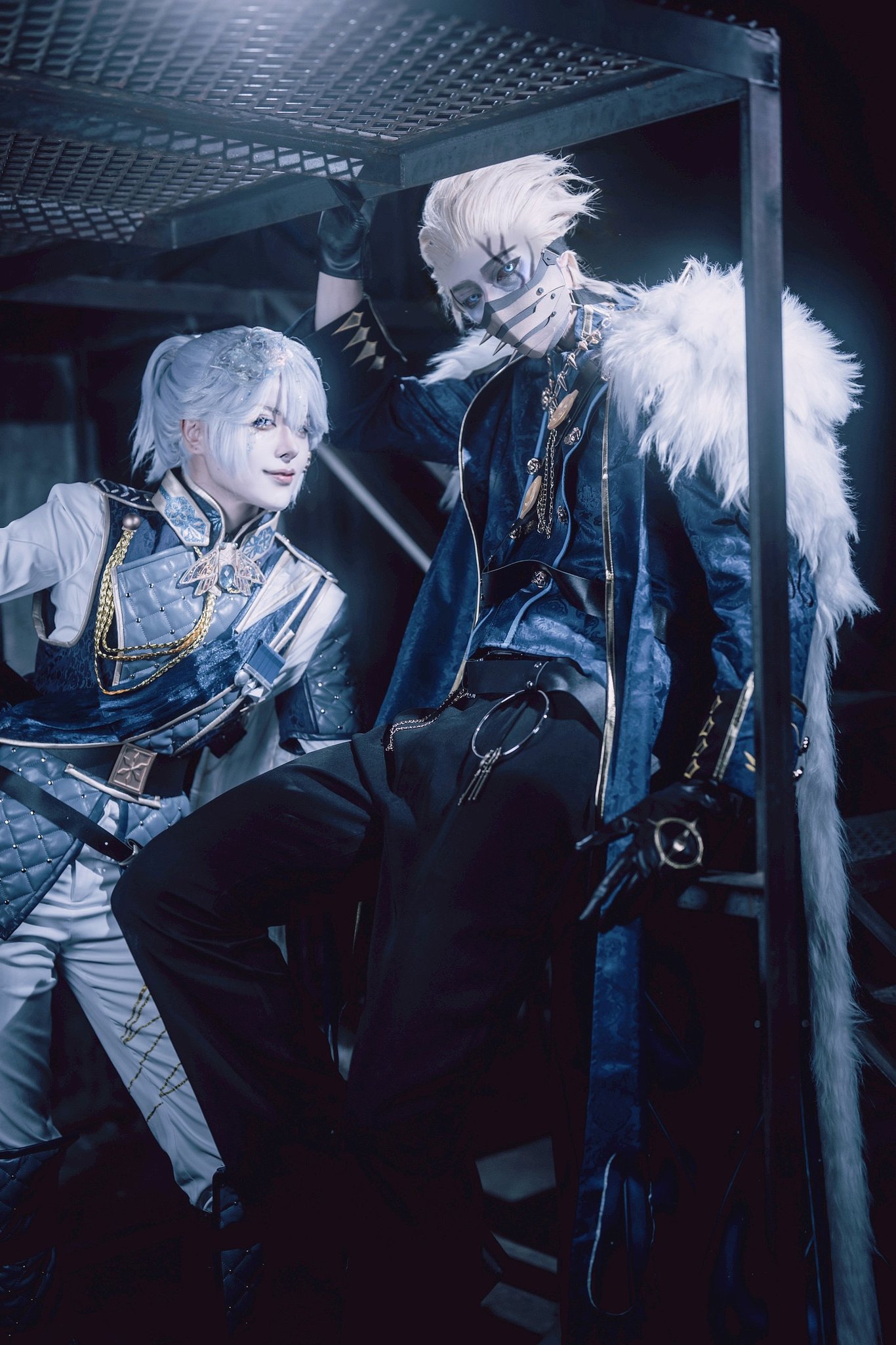 江南猫次 第五人格 IdentityV コスプレ 囚人 冬蝉 ルカ 衣装 ※手錠 剣