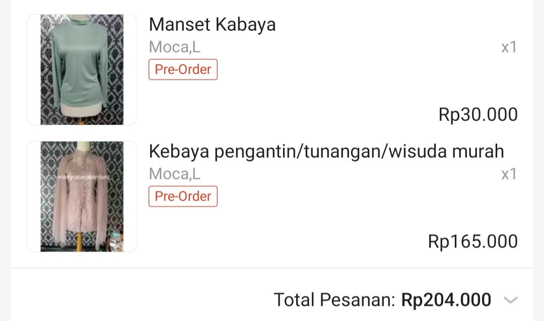 itzyayaw's tweet photo. WTS want to sell preloved kebaya no minus udah sama manset + rok plisket

120k boleh nego
bisa co 🍊 https://t.co/RrWZ06rf2z