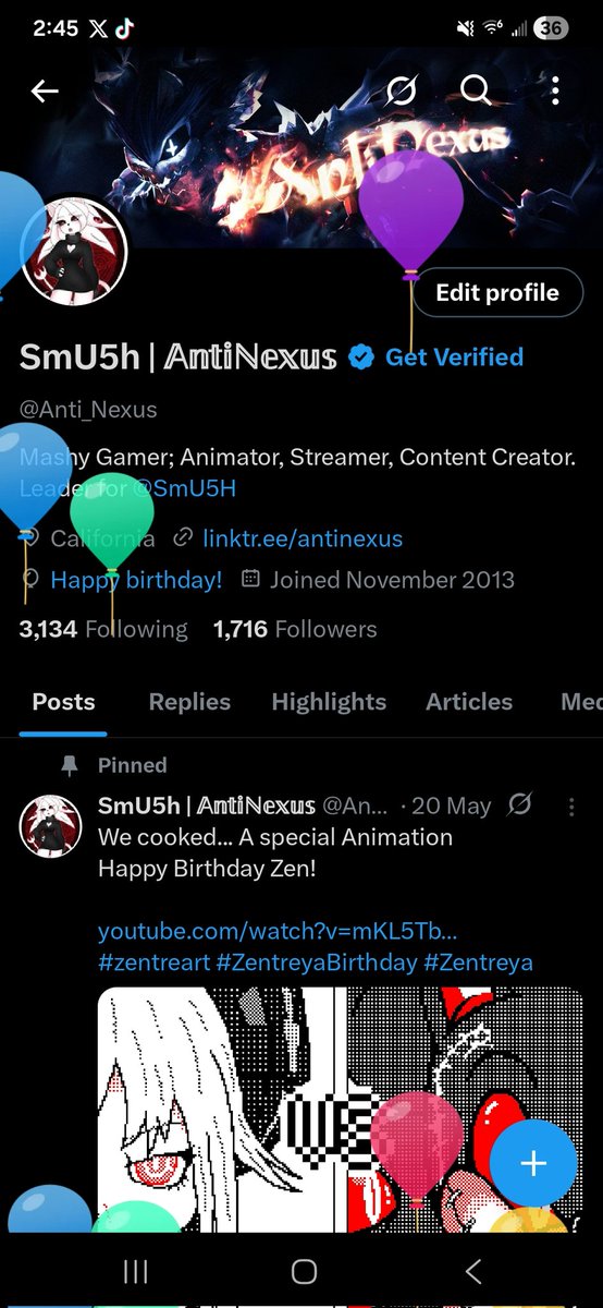 SmU5h | AntiNexus tweet media