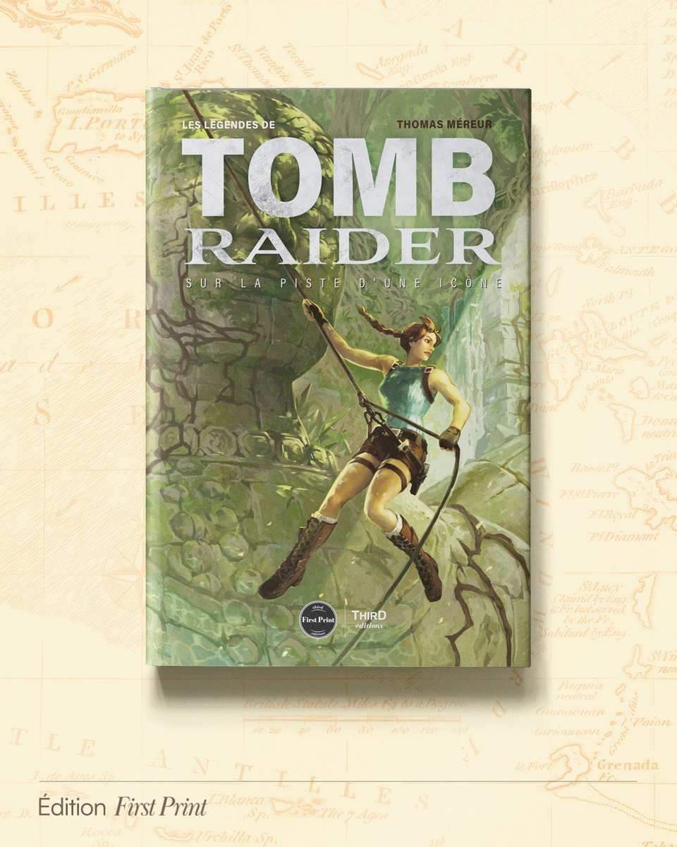 ThirdEditions's tweet image. Notre ouvrage sur Tomb Raider est une exploration inédite de la série, pour révéler les coulisses de la création de ses jeux, mais aussi pour les comprendre et les analyser. C’est un véritable voyage dans un pan de l’histoire, des premiers pas de la 3D aux AAA moderne.