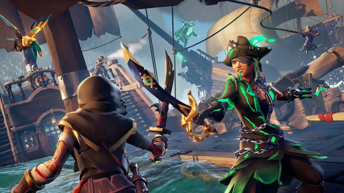 SeaOfThieves's tweet photo. With today's update, a second chance will be given to some players banned from Sea of Thieves for smaller accumulated infringements. Those banned for more serious violations will remain so. Our new Second Chance Policy article has all the details: https://t.co/GR9osJRj0Y https://t.co/iRRUcgudjT