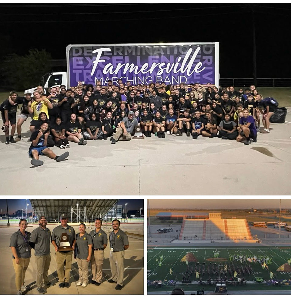 FHSfarmerJOE's tweet photo. The whole region is buzzing after we have advanced to the next stage of competition w/ another first division rating! The Thrill of the ‘Ville looks and sounds amazing! We are one step closer to winning State!
#FHSfarmers
#FARMERfamily
#LKGFA
#RodeoRevival https://t.co/kKdG2iuv8S