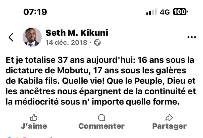 SergeBitangila's tweet photo. @sethkikuni Heureusement les paroles s'envolent mais les écrits restent Mr Seth M.Kikuni,je comprends maintenant https://t.co/ADv9Lws4ky