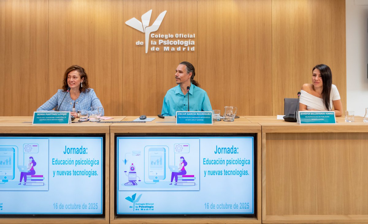 📌 Mesa redonda de dificultades y oportunidades en la familia ante nuevas tecnologías; método CORREA

🗣️ Intervienen:
-Jennifer Ballesteros, neuropsicóloga en población infantojuvenil
-Sonia Martínez, psicóloga y directora <a href="/crecebienconsml/">Centros Crece Bien</a>
-Óscar García, psicoterapeuta