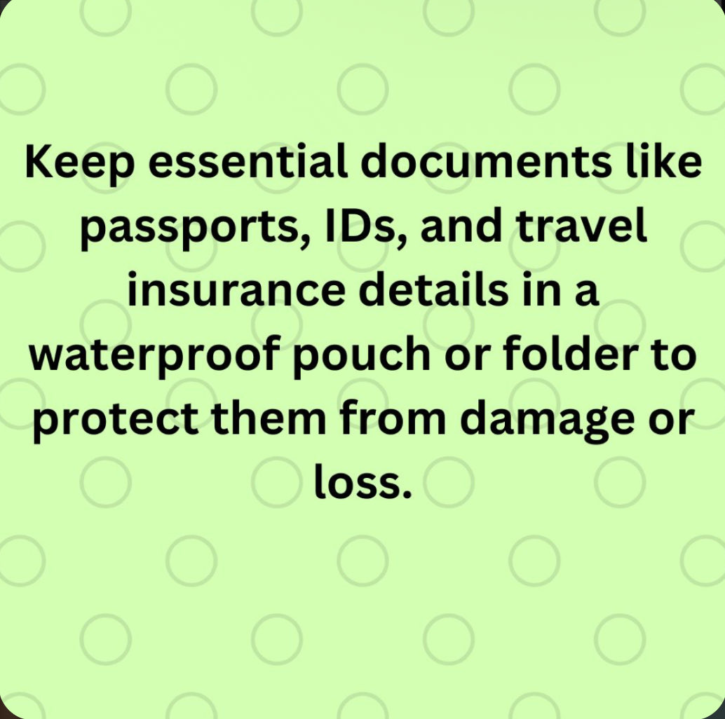 lb_adventures's tweet image. Keep those docs safe! #traveltip #traveltipsandtricks #travelagent #travel