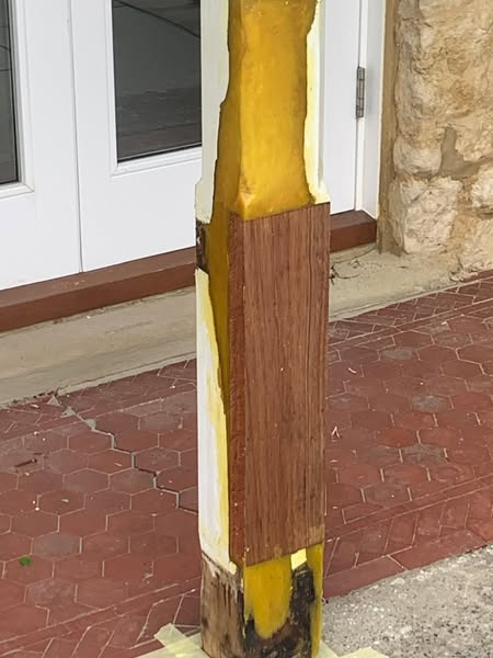 The flawless repair and redecoration of this wooden pillar was completed by PDA member M. Simmonds Decorating Contractors using the Repair Care International UK wood repair system.
Put your project in safe hands -
paintingdecoratingassociation.co.uk