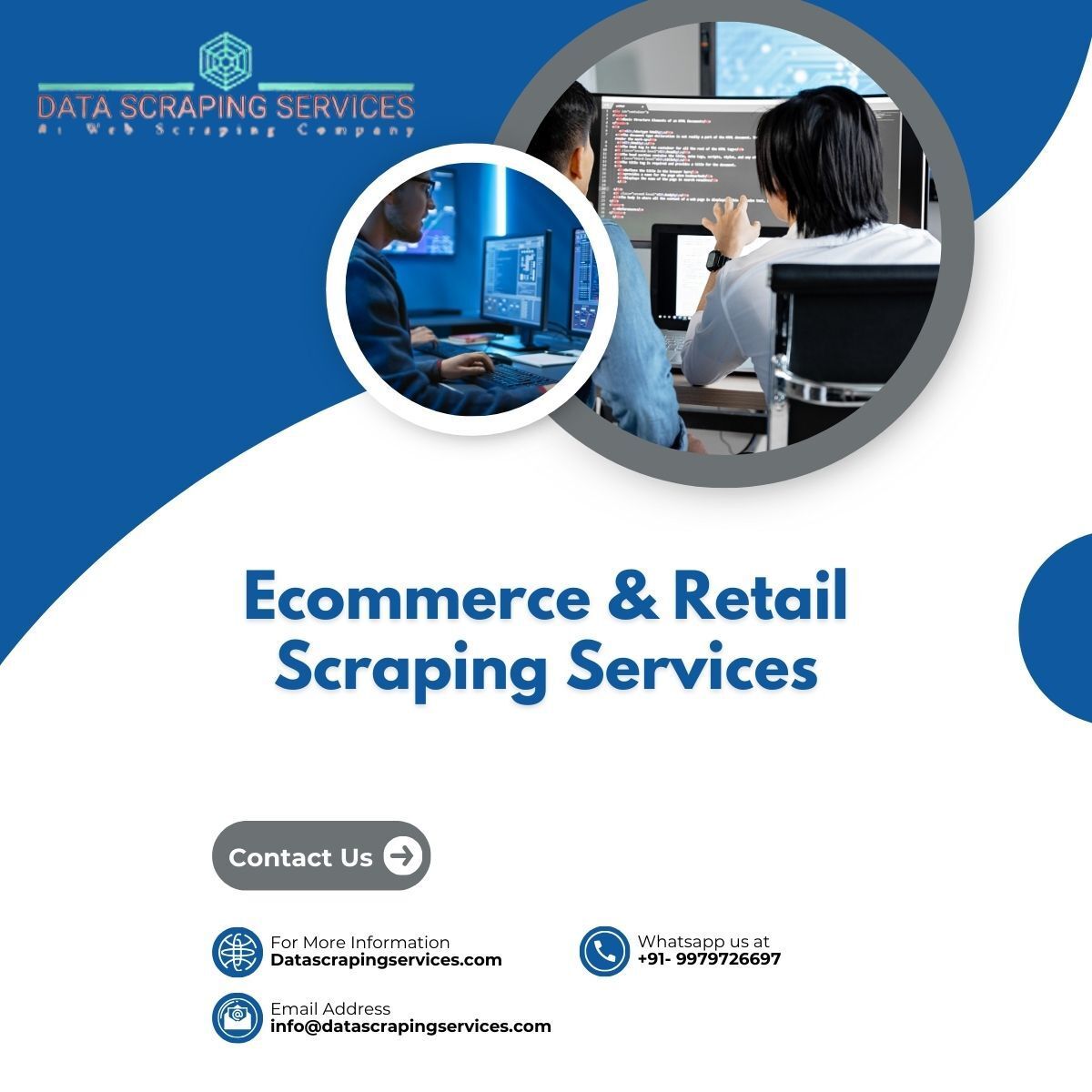 _datascraping's tweet image. Datascrapingservices.com is your partner in scalable data extraction. We provide the expertise needed to turn data challenges into opportunities for growth. Start your journey with us. Email info@datascrapingservices.com. #ScalableDataExtraction #Expertise #GrowthOpportunities