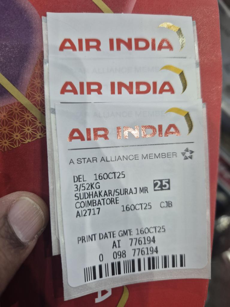 Priority baggage is a joke with <a href="/airindia/">Air India</a>.. Waiting waiting and waiting to see all bags come but mine not... Pls train your ground staff to give priority!!