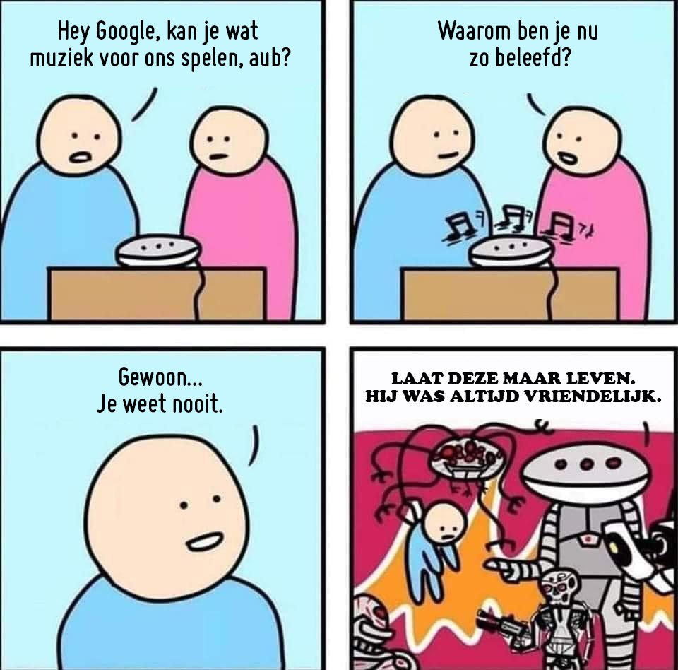 De AI-pocalyps is een grap😅 (hopelijk). De AI-revolutie op de werkvloer is dat niet! 🎯 Zorg dat je klaar bent. Leer de skills bij #SyntraAB. Startdata vind je hier: syntra.nu/ai