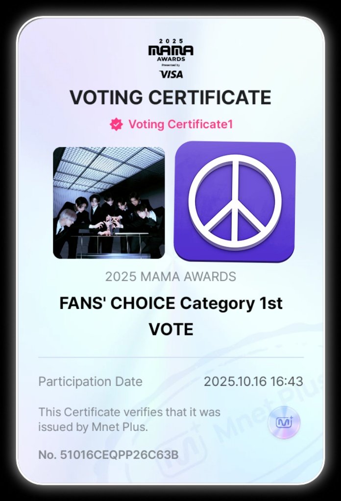 I vote for #enhypen on #2025MAMAVOTE