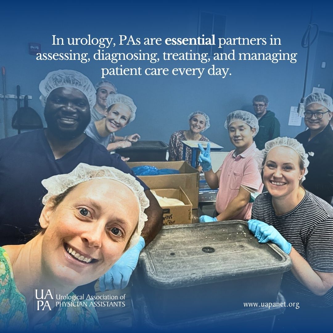 UAPAtweets's tweet image. National #PAWeek may have wrapped up, but our appreciation for PAs never ends.
From the clinic to the OR, PAs are advancing patient care, driving innovation, and making an impact every day in urology and beyond.
#PAsGoBeyond #UrologyPA #UAPA