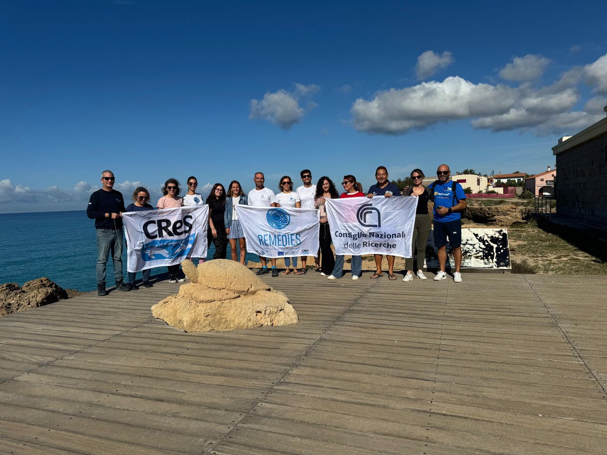 remedies_EU's tweet image. 🌊 From Oct 6–9, 2025, Oristano 🇮🇹 hosted the @REMEDIES_EU 7th GA &amp;amp; 6th Cluster Meeting: Protected Areas &amp;amp; Citizens Unite Against Plastic Pollution! ♻️
🔗 remedies-for-ocean.eu/innovation-mar…
