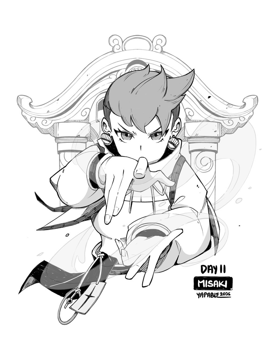 DAY11: Misaki - Serene Fist [みさき] 💦

1/3 into #beantober2025 drawings - some hits and misses, discovering my limitations and strengths.

Just grateful for everyone who liked, shared or commented. Hope these sketches bring a little bit of joy to you in your day 😆

IKZ!⛩️