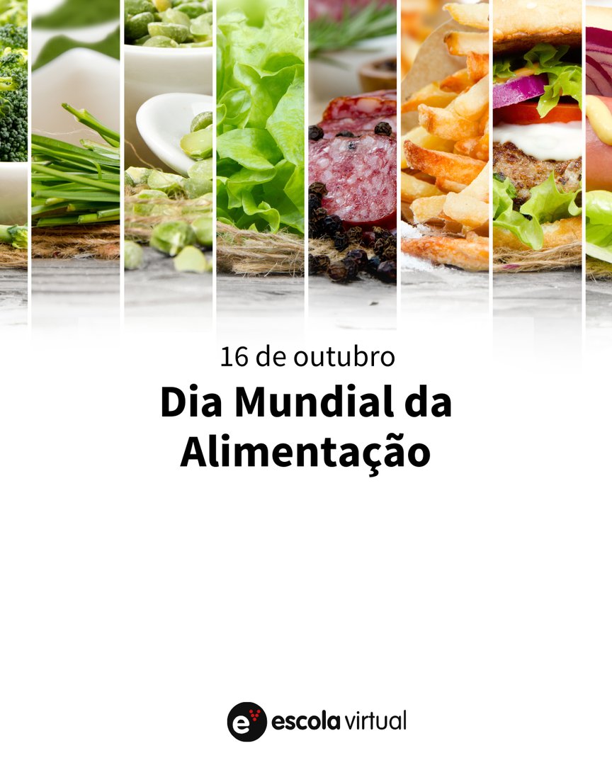 🍽️ Hoje, assinala-se o Dia Mundial da Alimentação!
Visualize o nosso recurso e reflicta sobre a importância de fazermos escolhas alimentares equilibradas.

👇 app.escolavirtual.pt/lms/playergues…