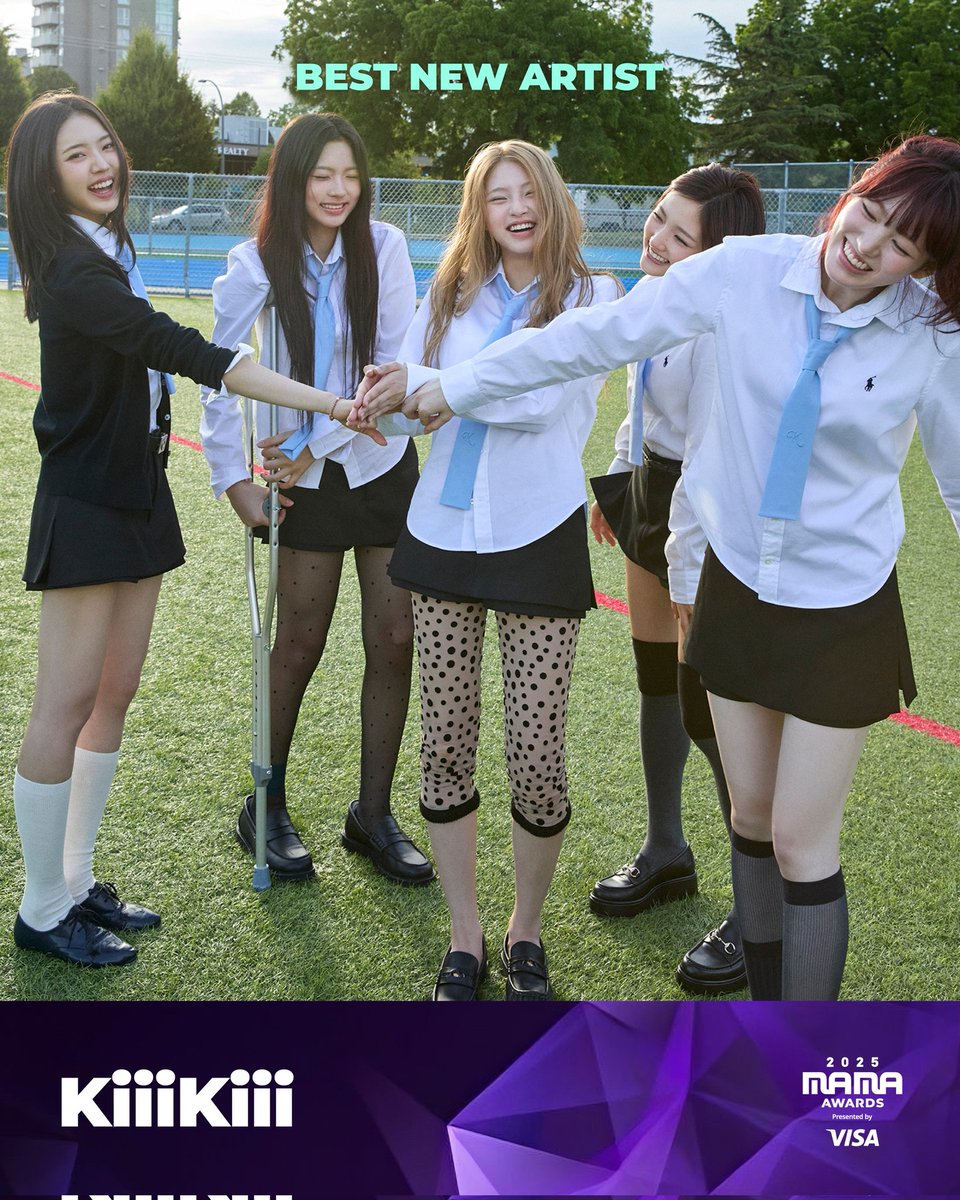 KİİİKİİİ, has been nominated in 2 categories at the 2025 MAMA!

• Best New Artıst
•Fans Choıce Female 

#KİİİKİİİ #키키 <a href="/We_KiiiKiii/">KiiiKiii</a>