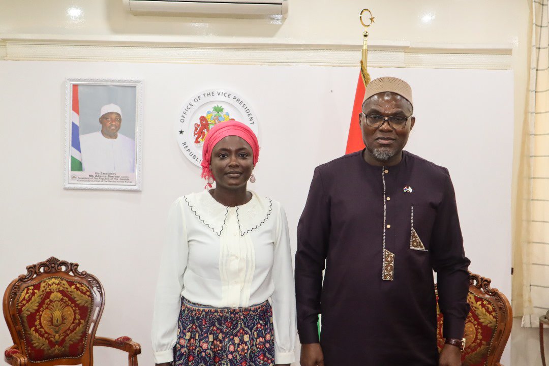 OVP_gm's tweet image. 𝐕𝐏 𝐉𝐚𝐥𝐥𝐨𝐰 commends the African Development Bank for its continued partnership during a mid-term review of the $6M Vulnerable Youth &amp;amp; Women Support Project.

He hailed the initiative as vital to empowering vulnerable groups &amp;amp; driving inclusive growth. 

#VPJallow #AfDB