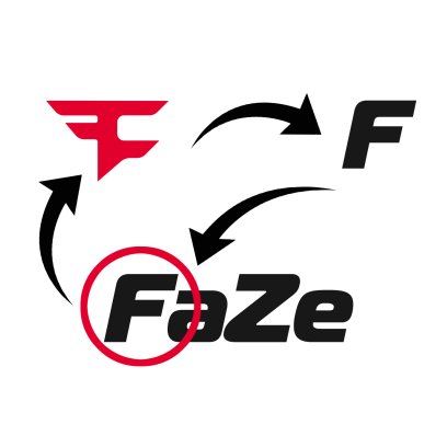 cs2_coco's tweet image. Did you know the FaZe logo actually stands for the F in "FaZe"????