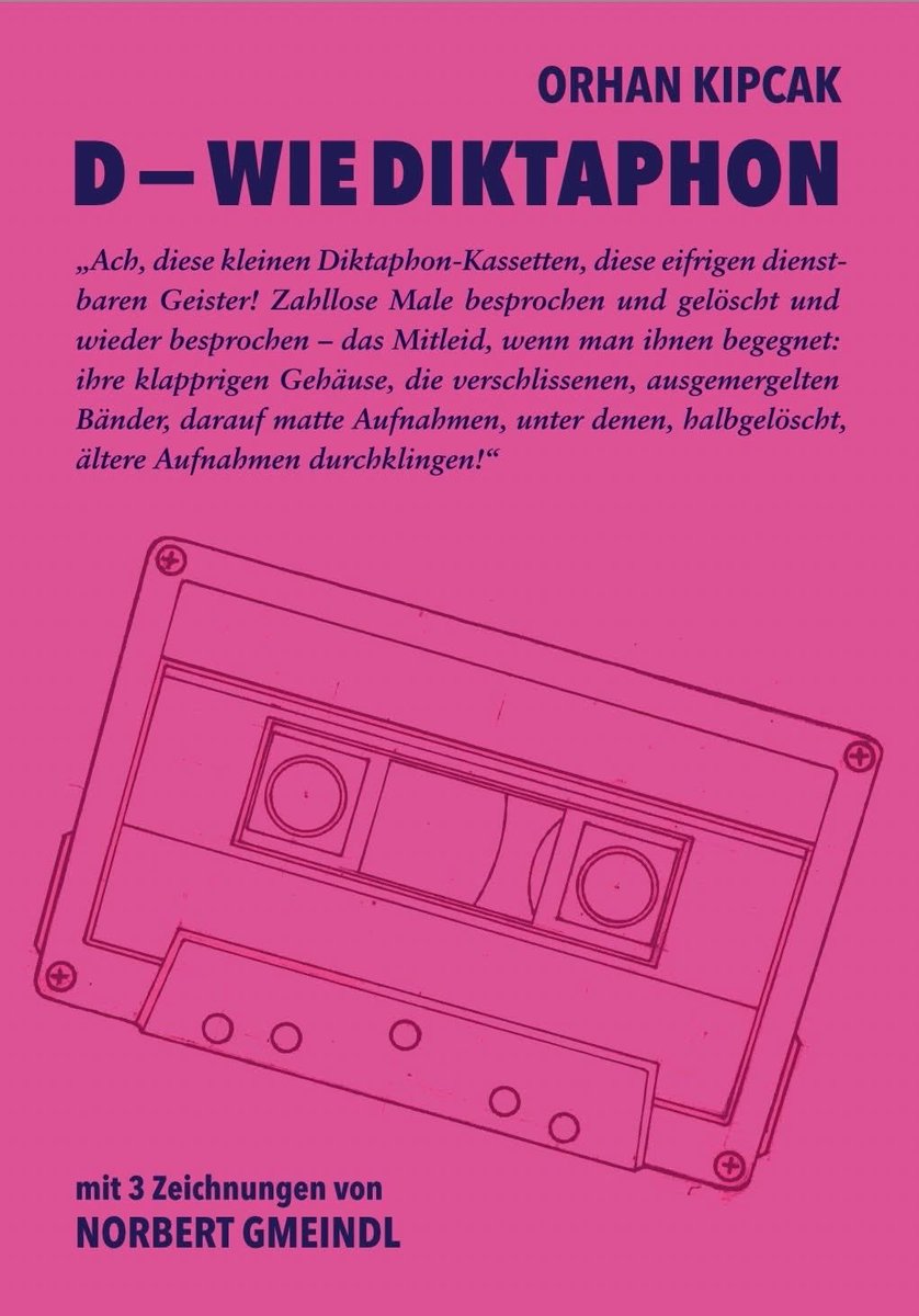 Plotlexikon Nummer 9 ausgeliefert!
„D – wie Diktaphon“

Das neunte Fumetti ist seit Dienstag erhältlich. Ein Stück für drei Stimmen, wie immer mit einem Text von Orhan Kipcak und Zeichnungen von Norbert Gmeindl, erschienen diese Woche in der edition mono/monochrom!