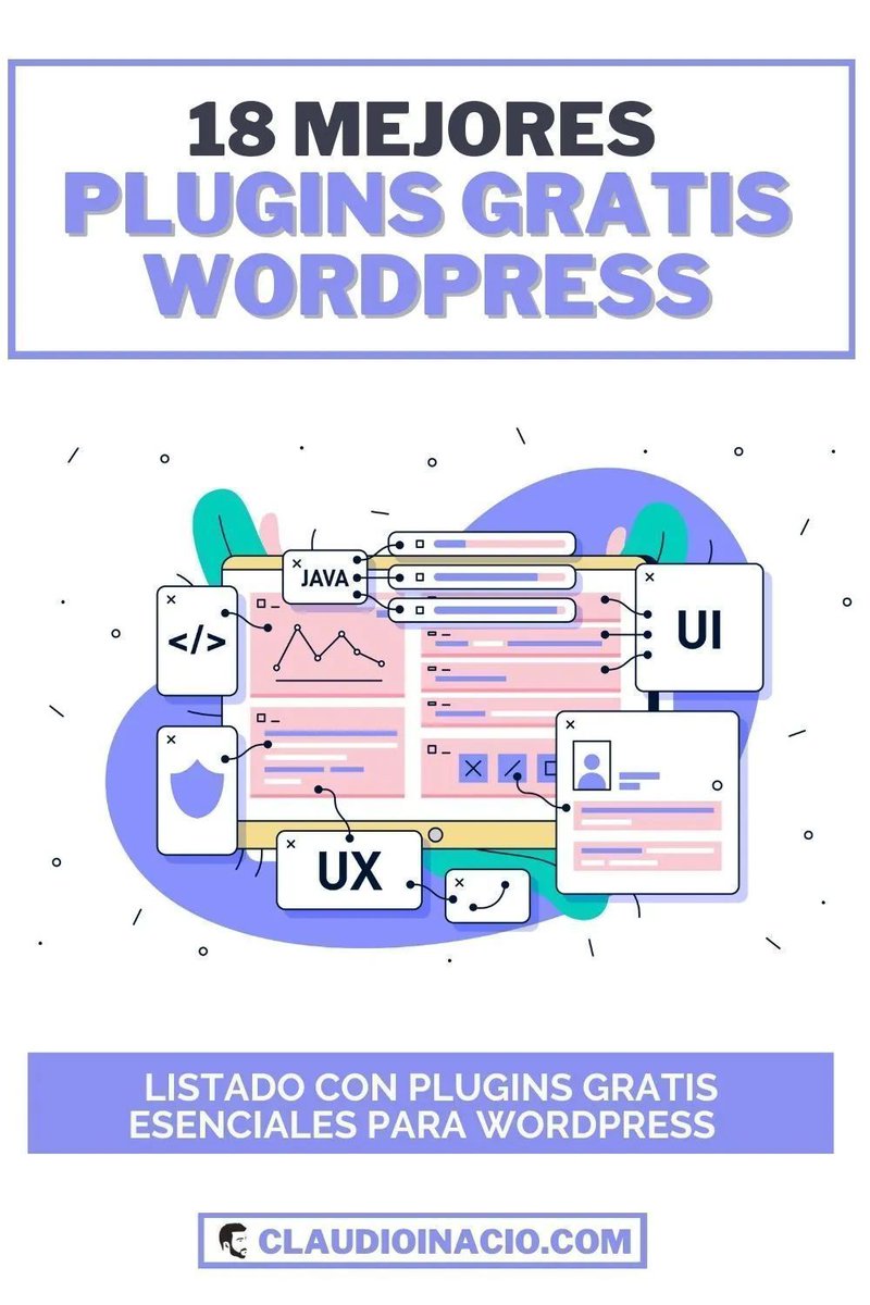 cinacio06's tweet image. ✅ Plugins Gratis Esenciales para añadir en un WordPress  👉 bit.ly/3sAo3JT

#WordPress #Plugins