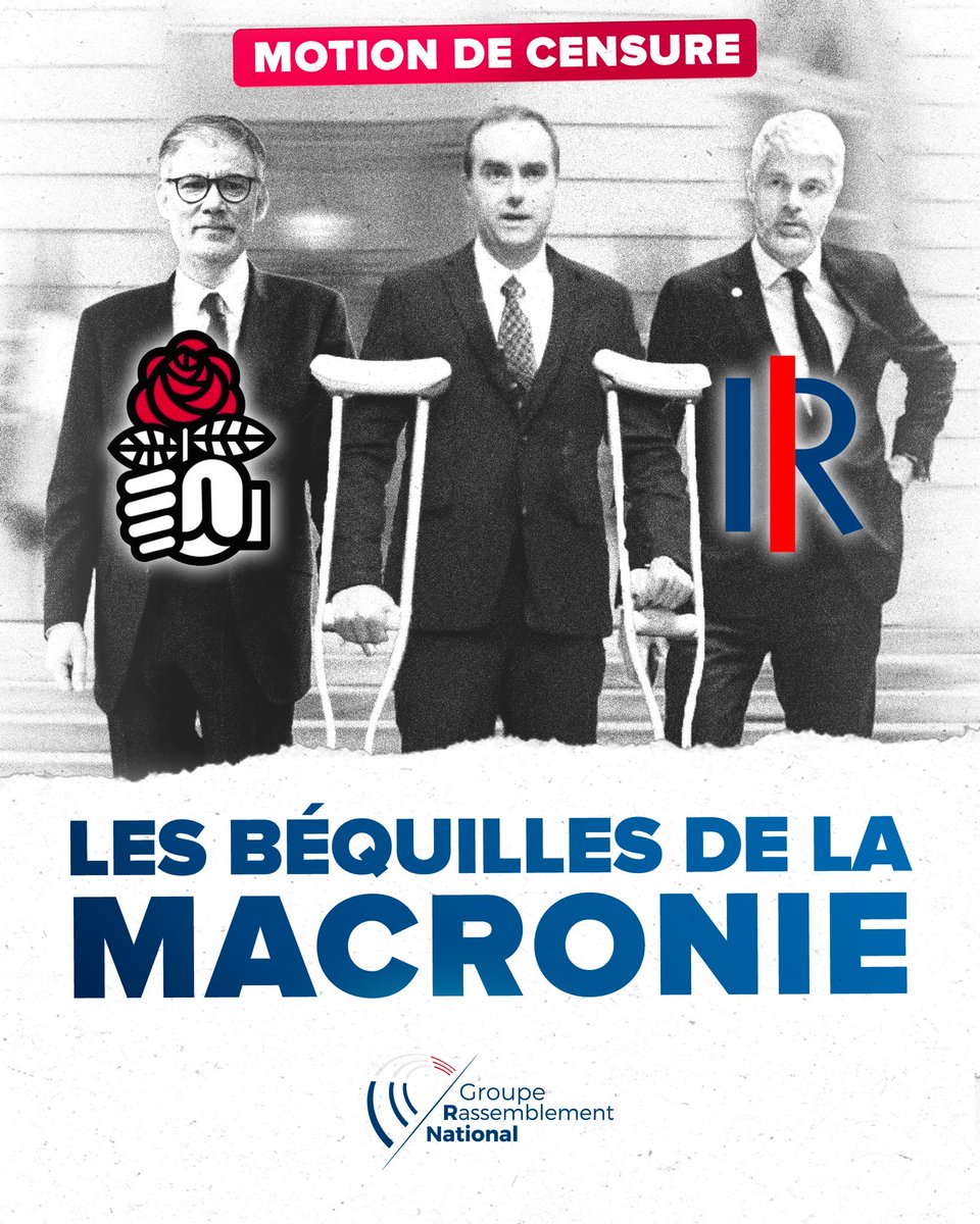 Guillaume_Bigot's tweet photo. ❌ Lecornu 2, sauvé de 18 voix !
LR et PS offrent une chance au pire budget de la Ve République, le 8e du macronisme. Nous allons vers des hausses d’impôts intenables pour les Français et 3 750 milliards € de dettes dont ils seront comptables.
#CensureLecornu #DirectAN https://t.co/UiPy9iKW5N