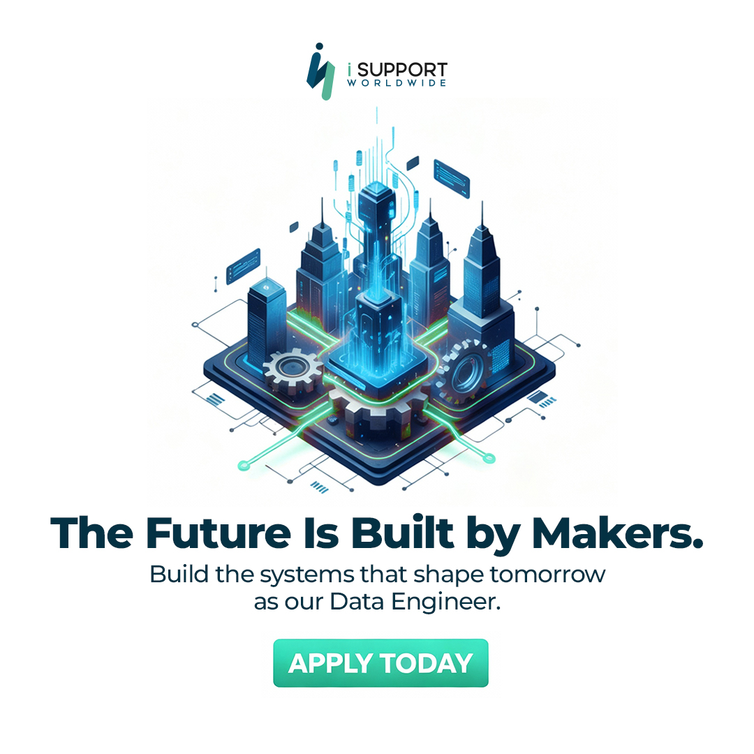 iSupportGroup's tweet image. 🚀 We’re hiring a Data Engineer to turn complex data into innovation.
✅ Python, ETL, APIs
✅ PostgreSQL/MySQL mastery
✅ Flask app dev & Git workflows
📧 careers@isupportworldwide.com
🔗 tinyurl.com/ye237xjm
#DataEngineer #TechTalent #Hiring