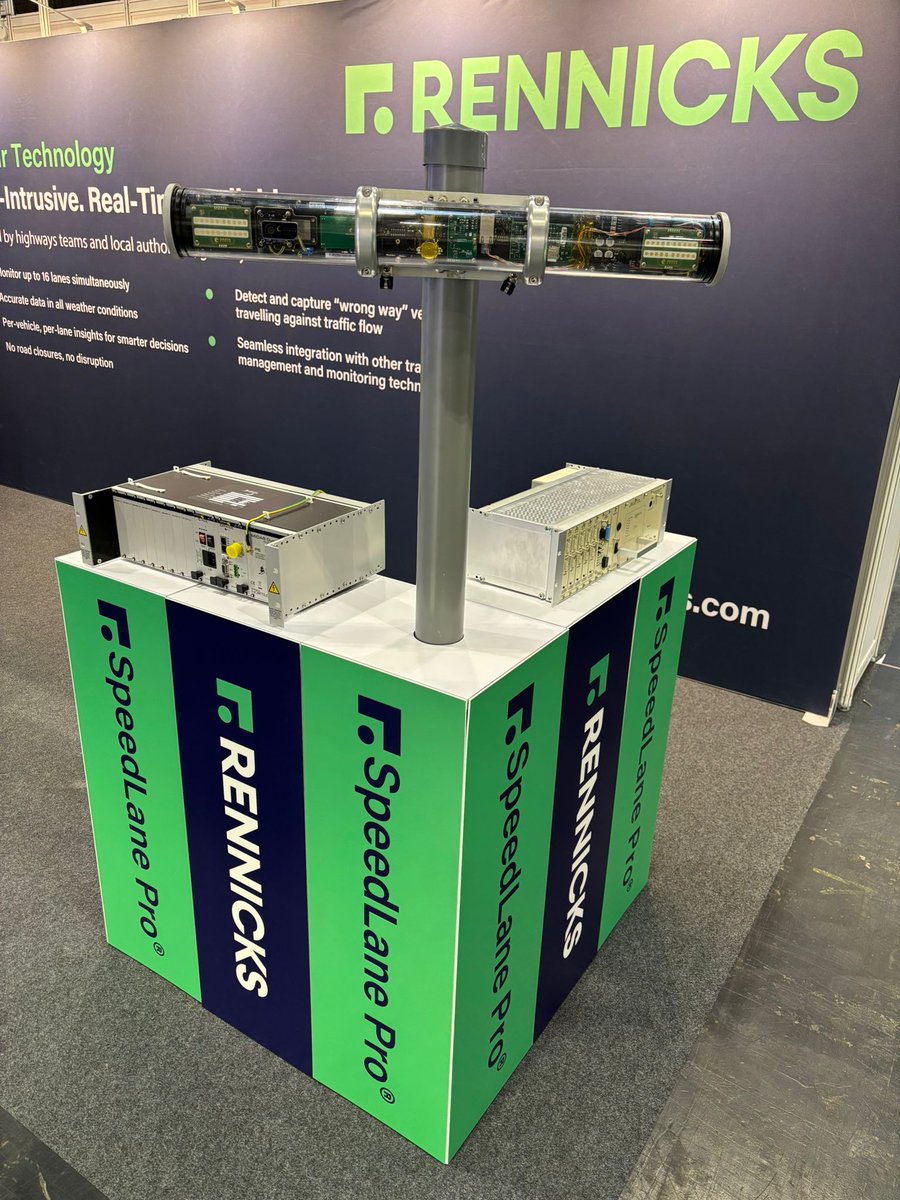 It’s great to have our full radar range on the stand today at Highways UK – the PX150, Armadillo® Tracker, and SpeedLane® Pro  – giving visitors the chance to see each radar first-hand.

Head to Stand C12 to learn more.

#highwaysuk #HighwaysUK2025