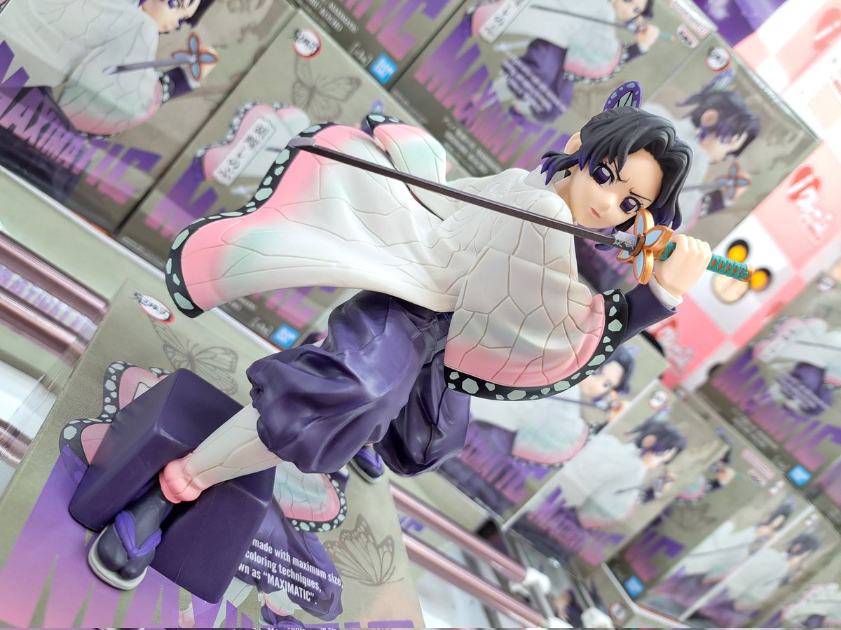 🦋新景品入荷しました🦋 アニメ 「#鬼滅の刃」 MAXIMATIC #SHINOBU