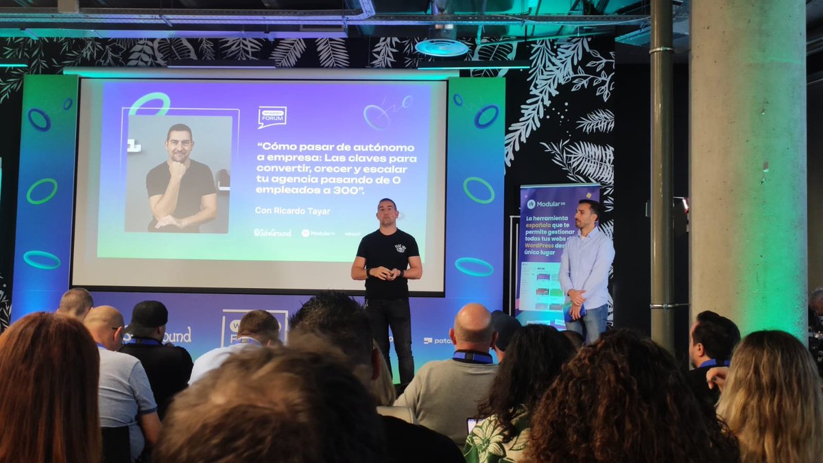 vjpascual's tweet image. Escuchar experiencia directa de gente con el talento de @jconsu o @rtayar es una auténtica delicia.
Gracias @SiteGround_ES y @ModularDS por organizar este sarao porque la verdad que ha sido enriquecedor.
Muy fan de esos mastermind 😍
@jdelaiglesia @MussaMarketing
#wpAgencyForum