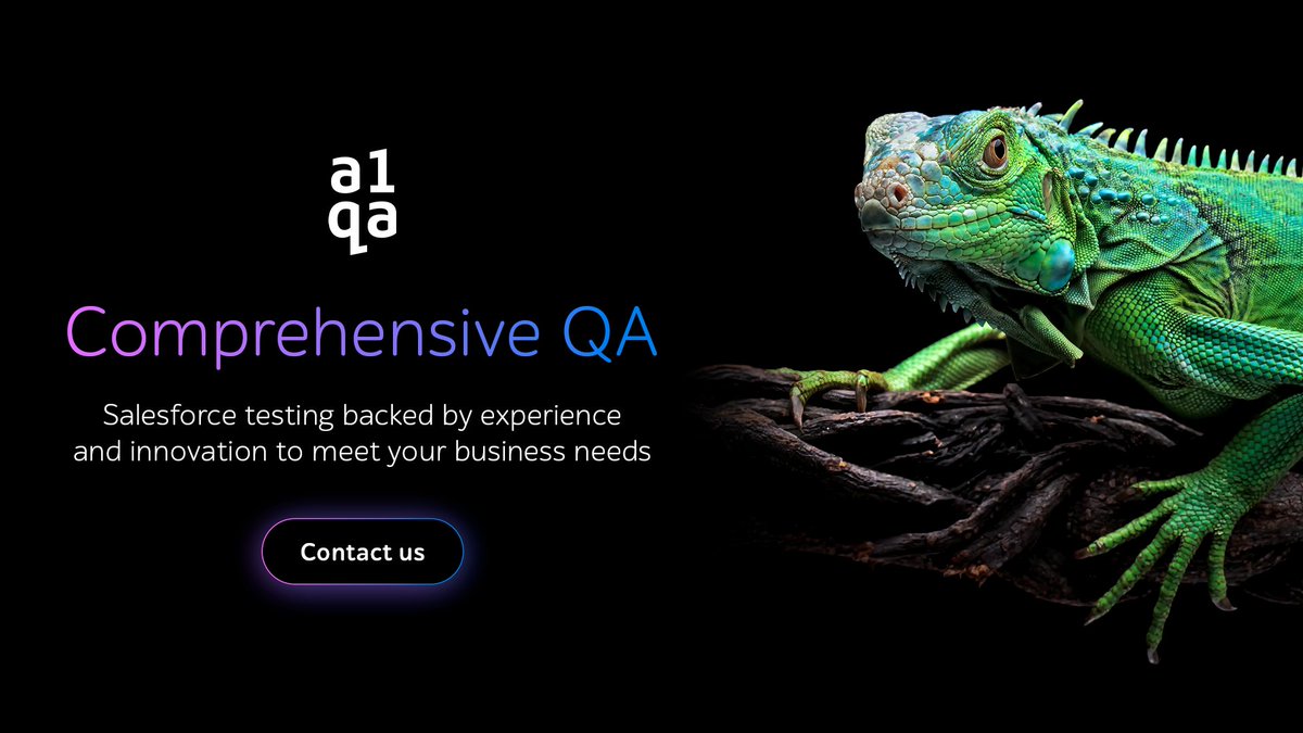 A1QA_testing's tweet image. 💡 Want to make sure your Salesforce solution is truly reliable? With 20+ years of QA expertise, a1qa delivers specialized testing services that keep your Salesforce products running smoothly and efficiently. More: hubs.ly/Q03NTzNn0
#SalesforceTesting #DevOps #QA