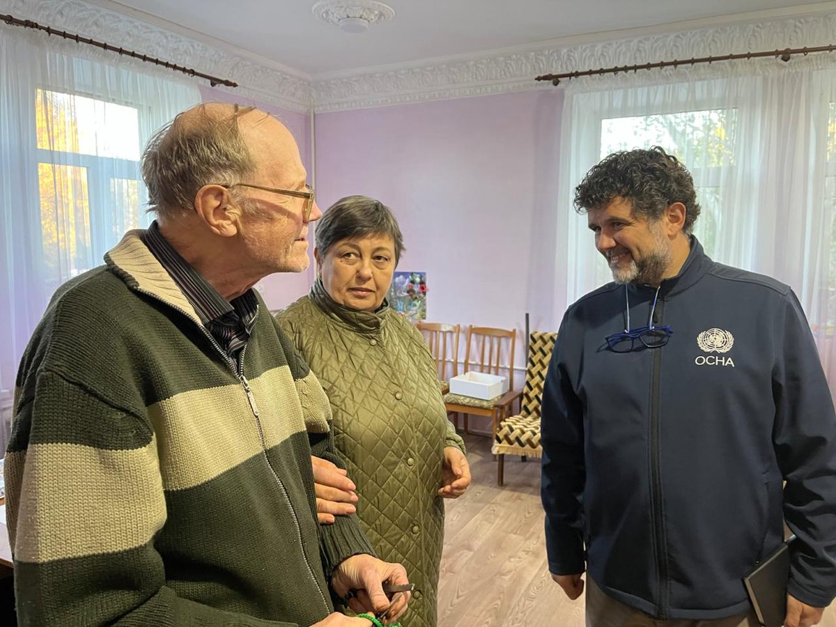 Humanitarians are supporting displaced people from front-line areas who have found safety in collective sites in #Mykolaiv.

With funding from the #UkraineHumanitarianFund, they are repairing facilities, improving accessibility, &amp; providing other vital aid to the most vulnerable