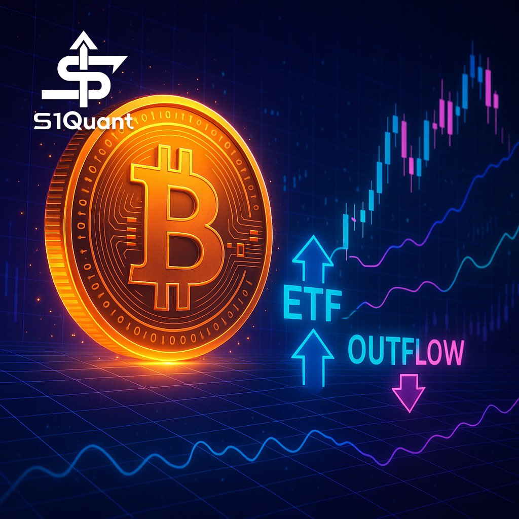 S1Quant's tweet photo. Bitcoin Spot ETF Update (10/15)
GBTC net outflow: $82.9M, BTCO: $11.1M, total net outflow: $104M. Total AUM: $151.3B (6.83% of BTC market cap)

💡 Quant Insight: Fund flow signals suggest short-term market volatility. Our algorithmic strategies capture opportunities in real time, helping you position Bitcoin trades precisely.

⚡ Join our quant platform and let data guide your trading decisions!
#Bitcoin #CryptoTrading #Quant #ETF #CryptoSignals