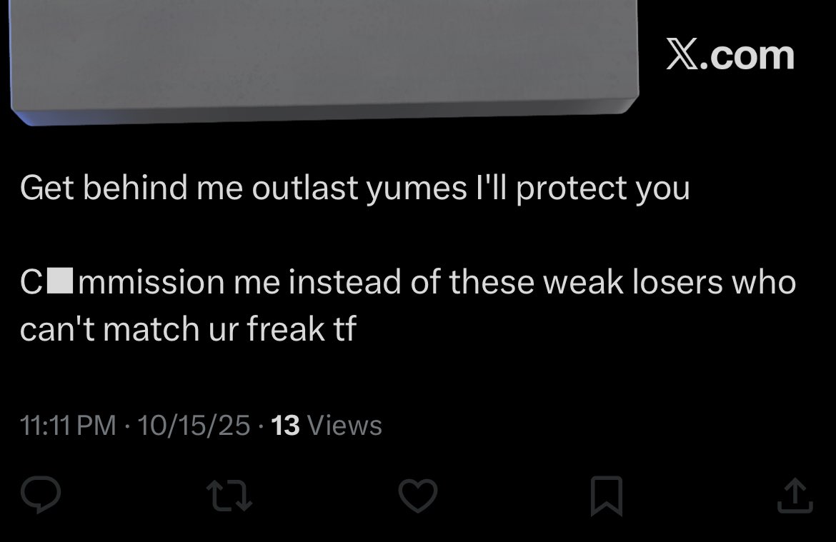 shuworm's tweet image. Crazy way to talk about the situation that’s been happening

Exactly why outlast yumes currently have a bad rep rn u guys need to shut upppp😭😭