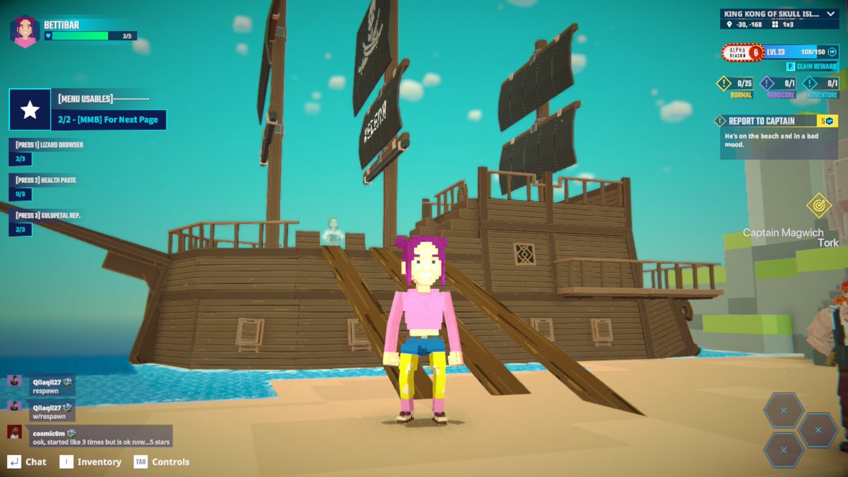 Arrgh you ready to steal some treasure? <a href="/TheSandboxGame/">The Sandbox</a>  tsbga.me/TheSandbox