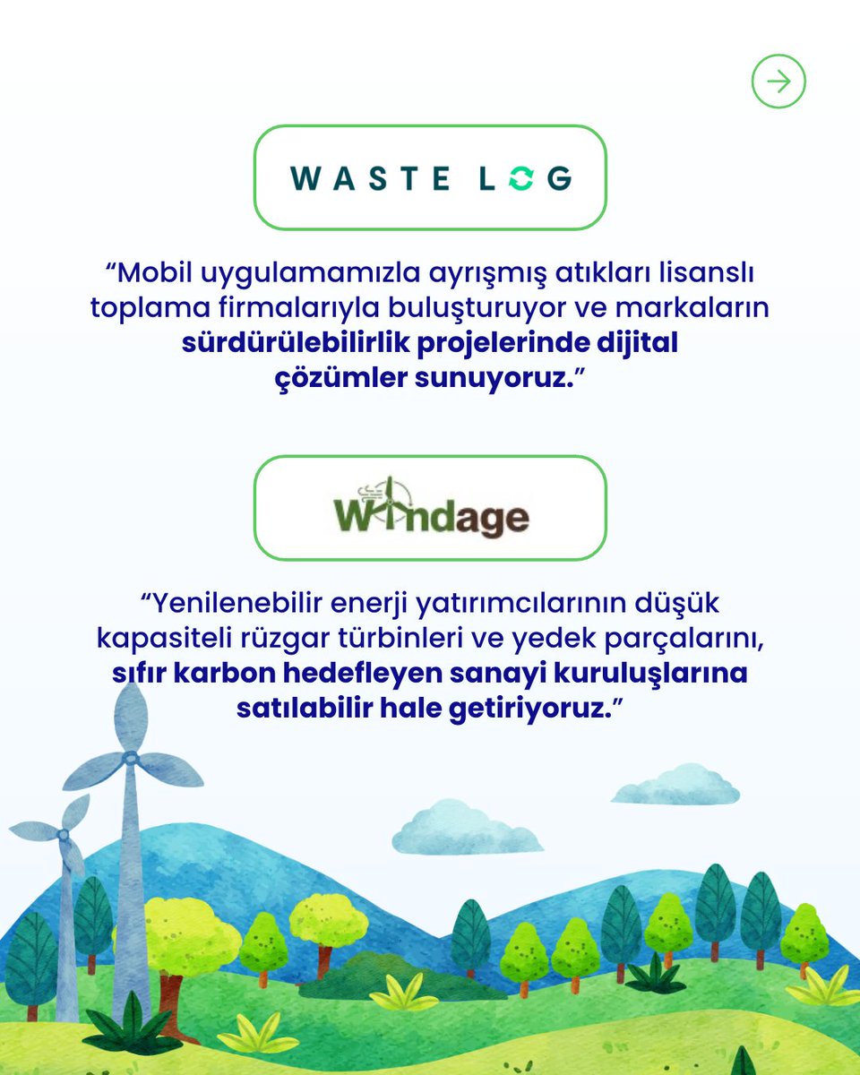 ibbtechistanbul's tweet image. Peki bunu nasıl yapıyorlar? Kaydırın!

Yeşil bir dünya için teknoloji ürününü Tech Istanbul’da beraber güçlendirelim.

Detaylar: link.ibb.gov.tr/5tNdEa

#TechIstanbul #İklimDeğişikliğiileMücadeleGünü #girişimcilik