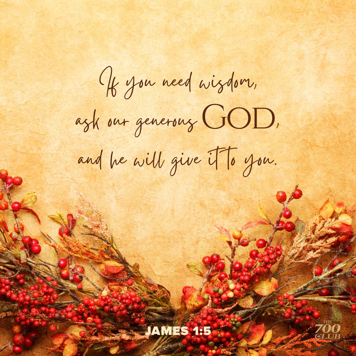 700club's tweet image. We serve a GIVING God! 🙌
#wisdom #scripture #seekgod #askgod #truth #bible #walkwithjesus #followhim #trust #the700club