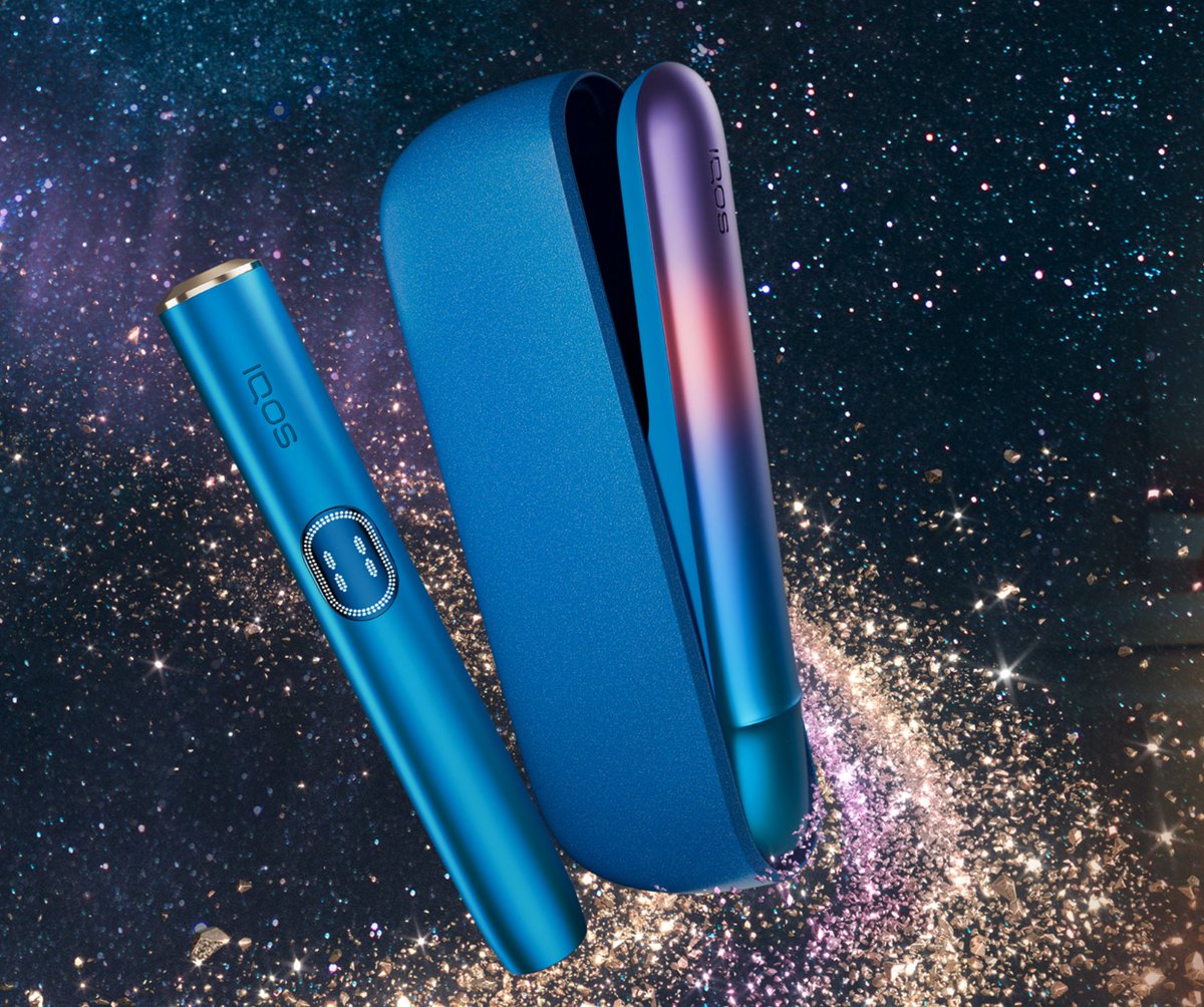 アイコス新色は美しすぎる「ギャラクシーブルー」…宇宙をイメージした 