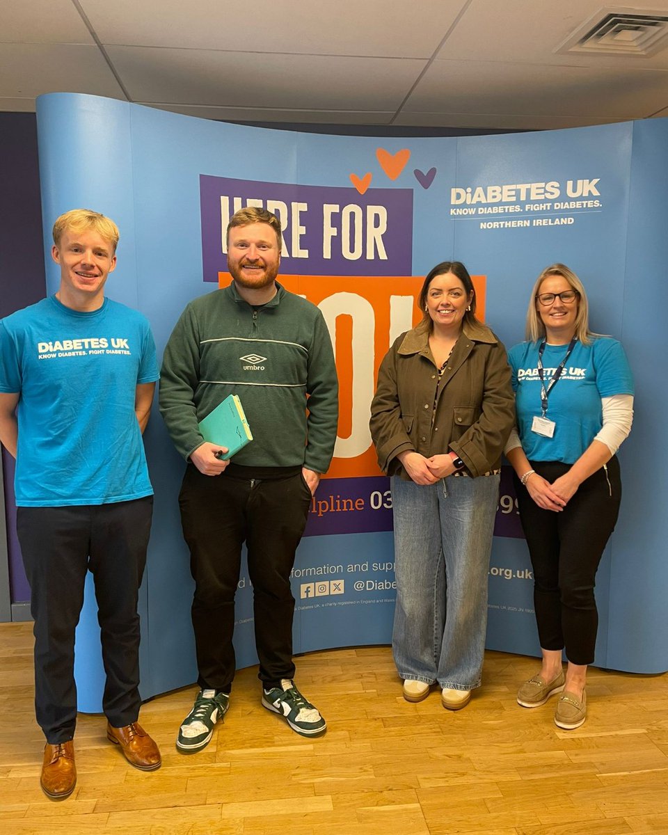 DiabetesUKNI's tweet photo. Thanks to everyone who came along to the launch of our 7th #LiveWellHub at the LORAG last week! It was lovely to meet you all and to have support from local MLAs, Councillors and healthcare professionals
If you'd like to know more, join us tomorrow at 11am
(1/2) https://t.co/jd5iqJfOF0