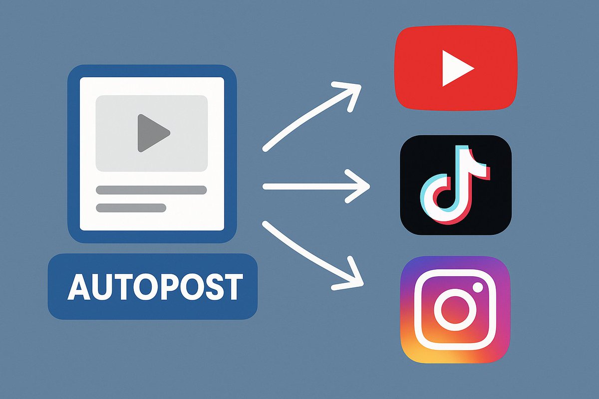 DavtekIO's tweet photo. Tired of uploading the same video multiple times?

We’ve got you. One upload → everywhere.

Davtek can help you #automate your social media posting.

Let us know if you would like to automate your social media management, saving you hours per day. https://t.co/WMxH5Aele4