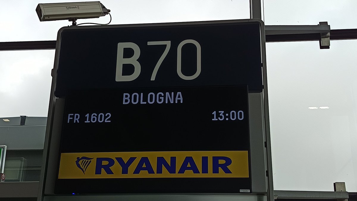 Si parte 🇩🇪✈️🇮🇹