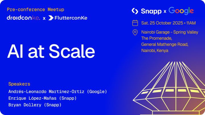 254androiddevs's tweet image. 🚀 Pre-Droidcon x Fluttercon Kenya AI Meetup
@254androiddevs & @kotlinkenya, in partnership with Snapp, bring you AI at Scale with talks from:
Almo: AI 4 SRE
Enrique López-Mañas: Guardrails for LLMs
Bryan Dollery: AI Agents in Copilot
RSVP 👇🏼
meetu.ps/e/PBmz3/Mncyd/i