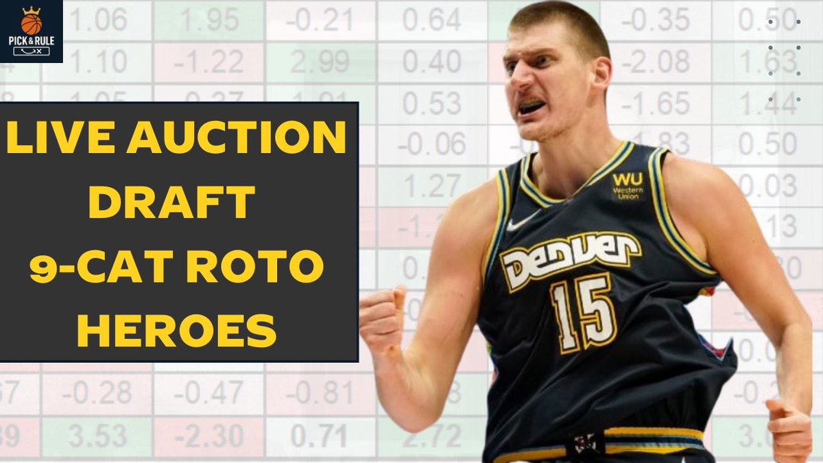 פרק בונוס - דראפט אוקשן לייב 📊 - רוטו 9 קטגוריות - ליגת הגיבורים 💪

בפרק זה אתם מתלווים אלי לדראפט אוקשן לייב 🎙️🎧 בליגת רוטו "הגיבורים" 🦸‍♂️🦸 9 קטגוריות 📊

🎧 האזנה נעימה

יותם רבינוביץ 🎙️AKA יותם דיילי

לינק ליוטיוב:
youtu.be/d45Brbtdi5o?si…
לינק לספוטיפיי: