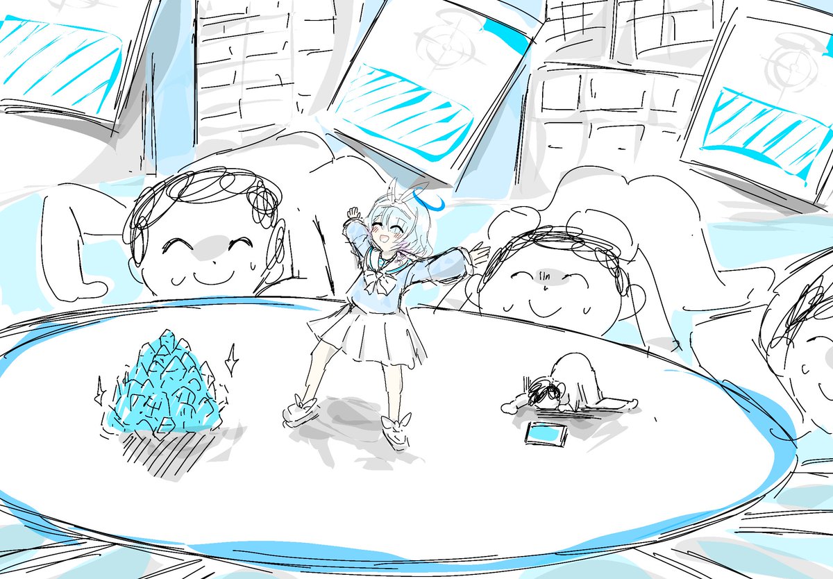 アロナちゃん 青封筒の流儀 #ブルアカ