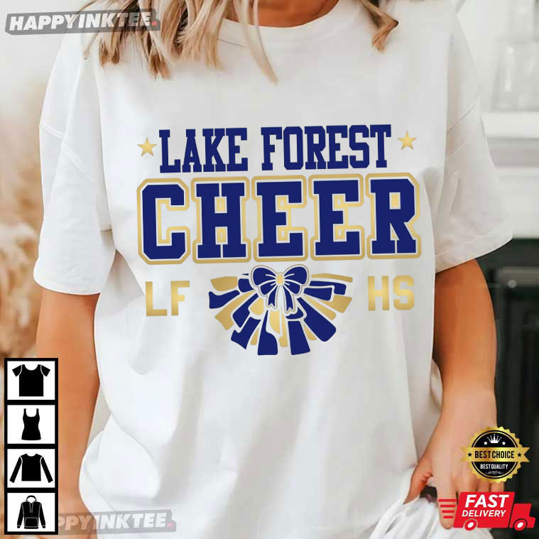 JusCordney's tweet image. Lake Forest Cheer LFHS T-Shirt #LakeForestCheer #LFHS #Happyinktee happyinktee.com/product/lake-f…