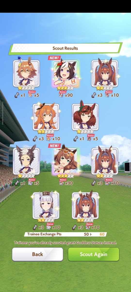 I got both of them, which is nice. At the same time I got fucked in cancer cup, which is nicen't.